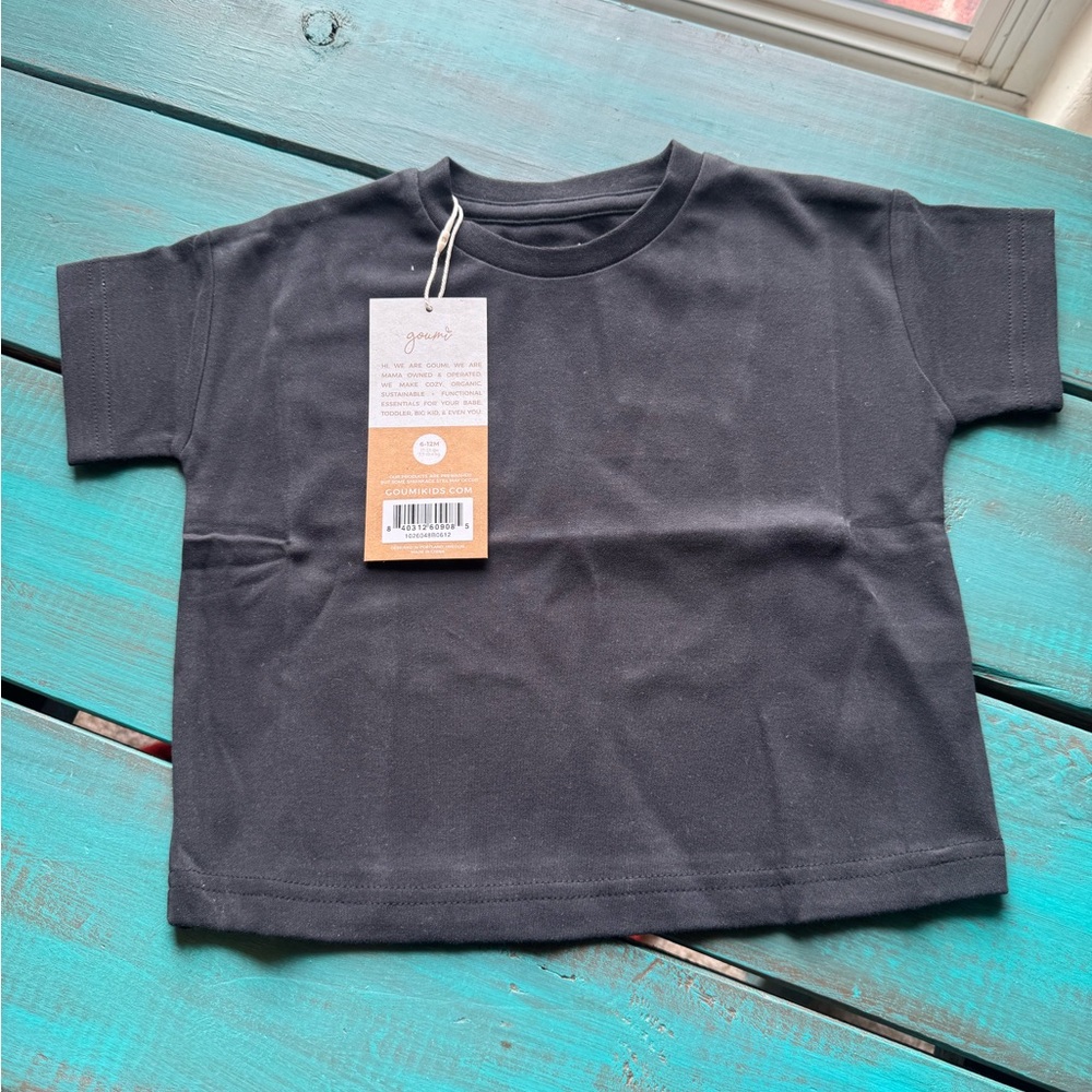 Everyday Kids Crew Neck Tee in Black